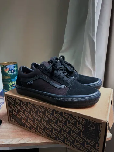 Vans pro all black 43
