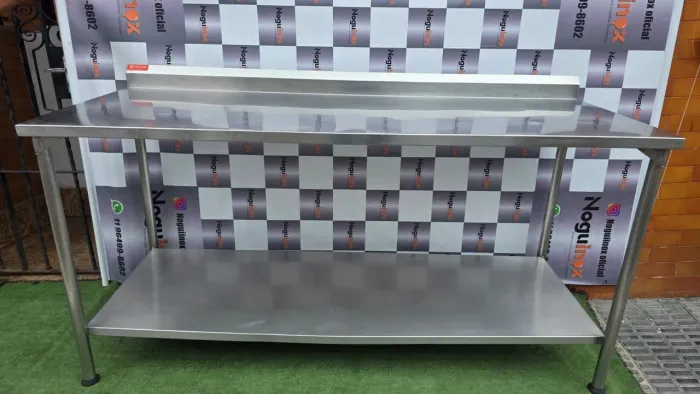 Mesa industrial inox