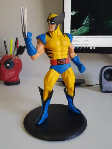 Wolverine estátua marvel.