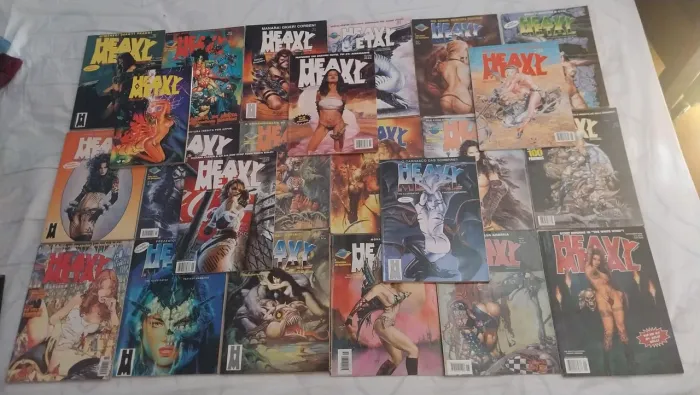 REVISTA Heavy Metal (venda somente do lote)