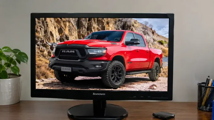 Monitor Lenovo LS1920wG 18,5" + Cabos