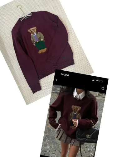 Moleton ralph Lauren urso bear