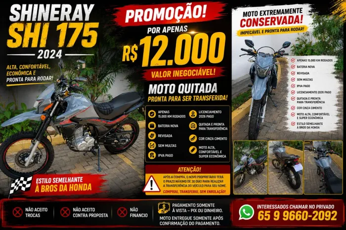 Moto Shineray SHI 175