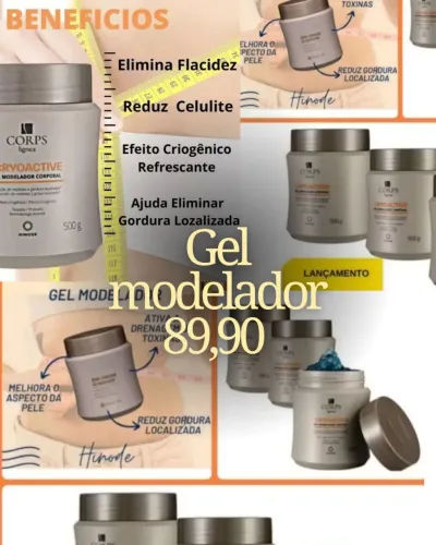 Gel modelador