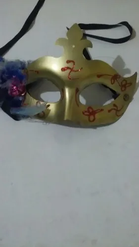 Máscara de fantasia de scaramuche original e italiana baixei