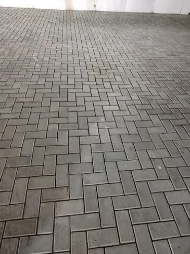 Piso intertravado 10X20X6 