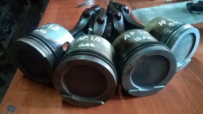 Kit pistão com bielas, VW, AP, gasolina.