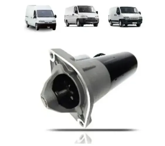 motor de arranque - Ducato 2.5, Peugeot Boxer, Citroen Jumper 2.8 1994 a 1998.