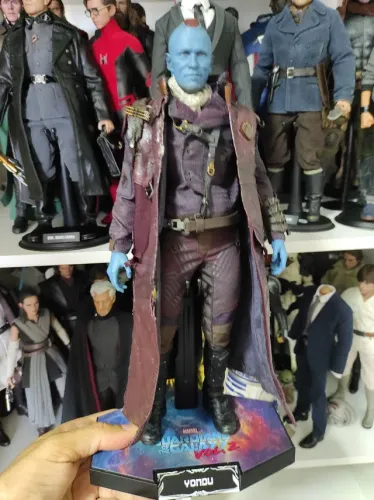 Hot toys yondu deluxe guardiões da galáxia vol.02 marvel