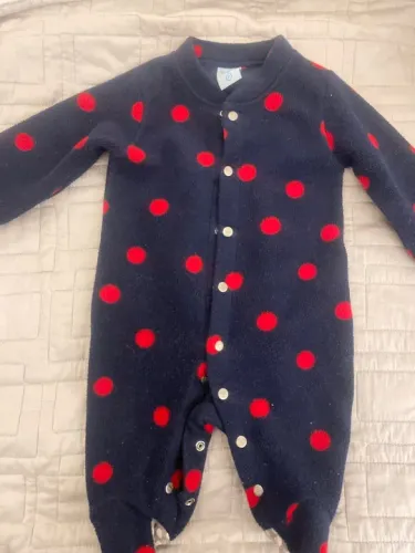 Macacão de fleece , tamanho P, marca tip top 