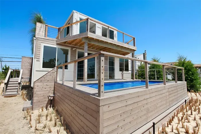 Container Casa na Praia.