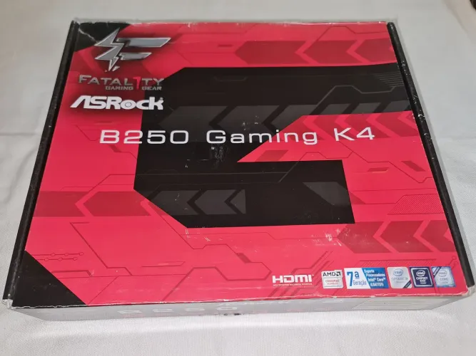 Placa-Mãe 1151 ASRock B250 Gaming K4