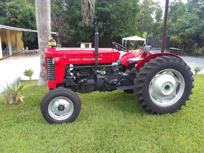 Trator massey ferguson 50x restaurado