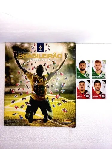 Álbum de figurinhas brasileirão séries A e B 2018