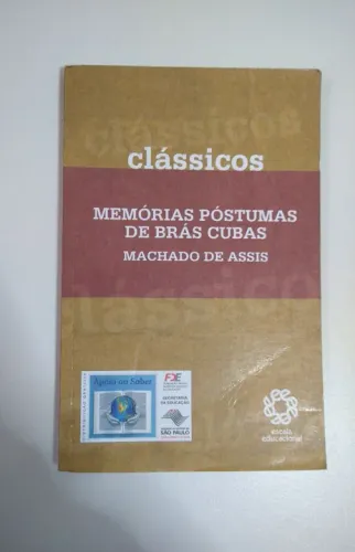 Livro Memórias Póstumas de Brás Cubas - Machado de Assis