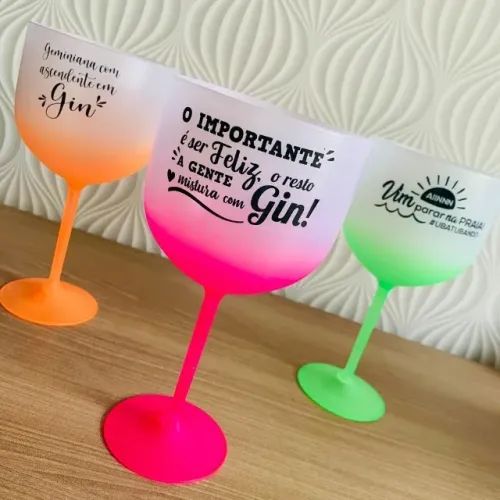 Taças personalizada para festas e eventos com sua arte