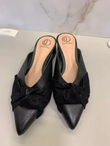 Scarpin mule com salto (nunca usada) Dumond