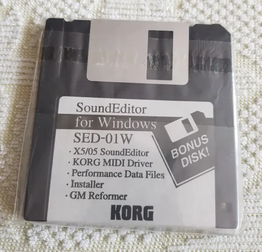 KORG SED-01W SoundEditor para Windows