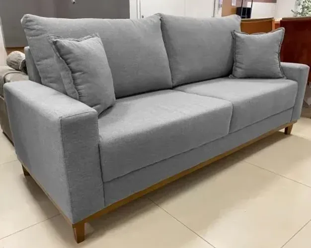 sala sofa living 3 lugares