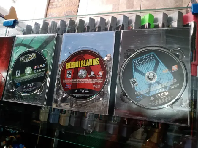Jogos PS3 - Bioshock, Borderlands e XCOM: Enemy Unknown