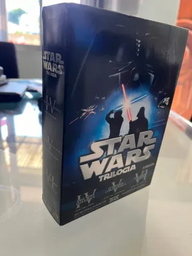 DVD Star Wars Trilogia IV, V e VI