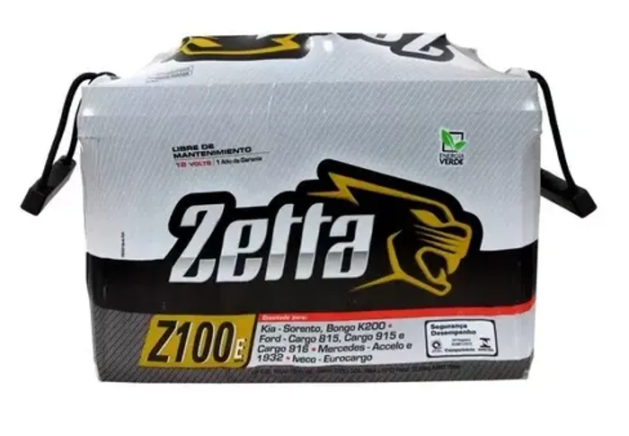 Bateria Zetta 100AH 12 Meses de Garantia - Linha Pesada