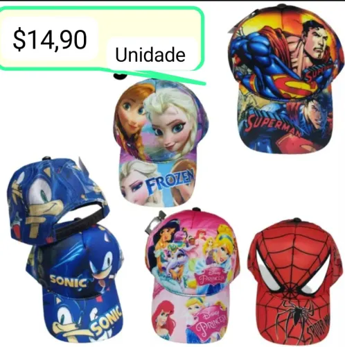 Boné infantil 