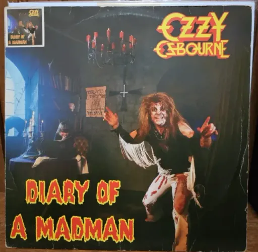 Ozzy Diary of a Madman Vinil Lp Disco Excelente Estado