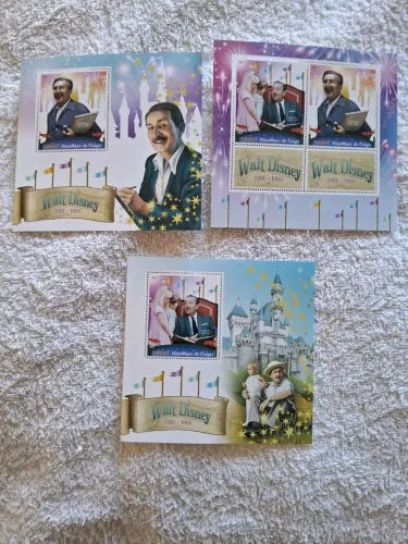 Lote de selos Disneylandia - Walt Disney