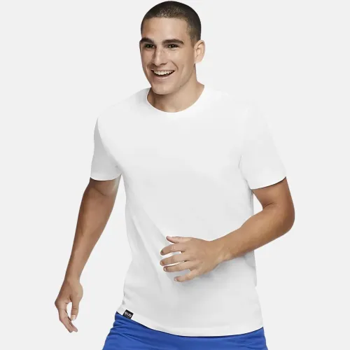 Camiseta Esportiva Dry Fit Manga Curta - Branca GG