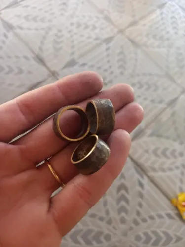 25 Arruela feita de moeda antiga para fazer alianças de moeda antiga fabricação