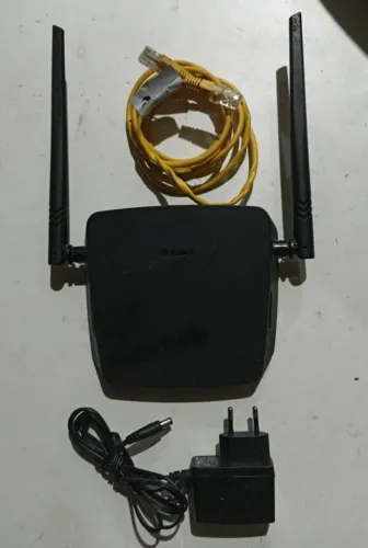Roteador Repetidor D-link N300 Dir-615 Preto