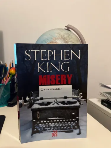 livro Louca Obsessão Misery Stephen King 