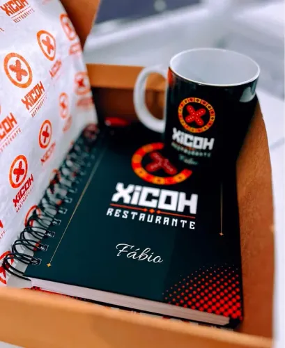 Kit presente  - Caneca + agenda