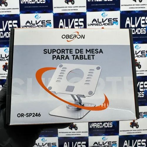 Suporte para tablet e iPad material reforçado em alumínio 