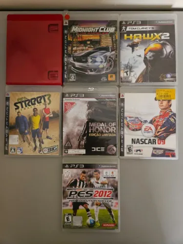 Lote Jogos PS3 - 7 Jogos Originais e Testados