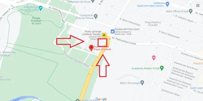 Ponto comercial no Parque do Cocó - Alugo.