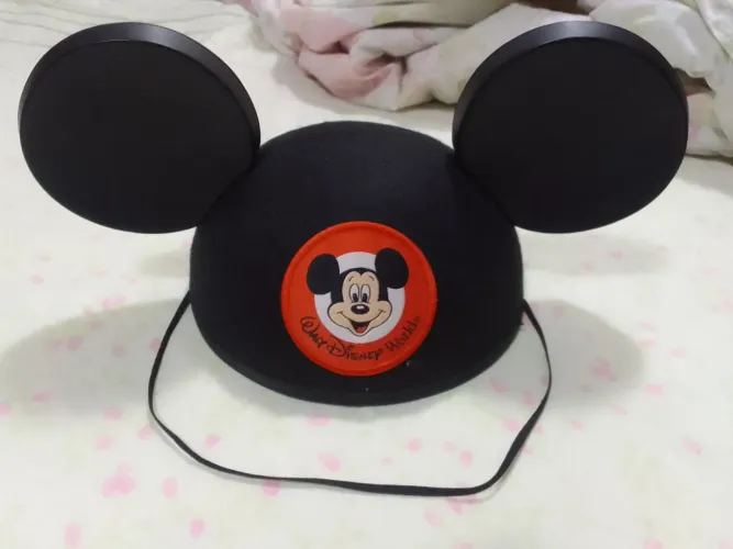 Chapéu do Mickey - Presente de Natal.