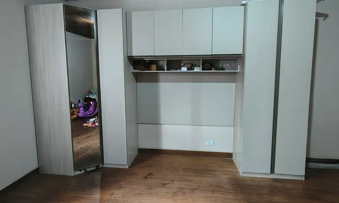 Guarda roupa modulado 8 portas