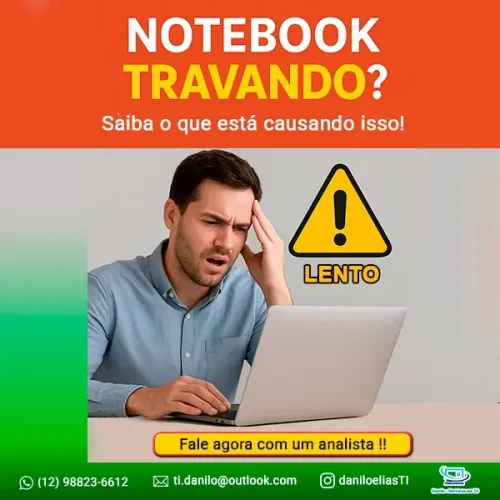 Notebook travando ou lento? Veja os principais motivos!