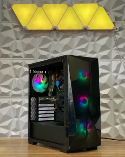 PC Gamer Novo INTEL CORE I5 + RX 580 + 1 ano de garantia e em até 12x