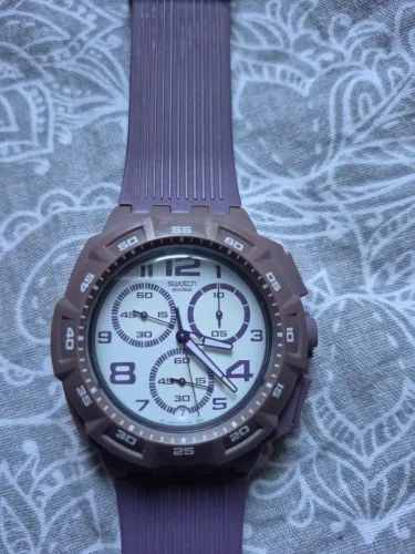 swatch relogio suíço  skuba cronograph 