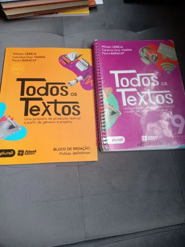 Livro Todos Os Textos por William Cereja, Carolina Dias Vianna e Paula Baracat