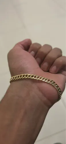 Pulseira de ouro 18k nova