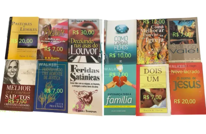 Livros evangélicos - ótimo estado