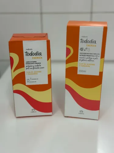 Kit  flor de gengibre e tangerina