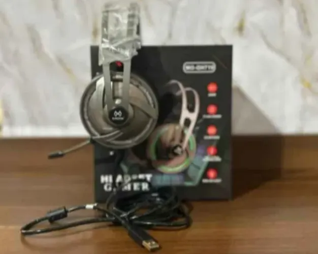 Headset Gamer Usb Com Iluminação Rgb MO-GH710