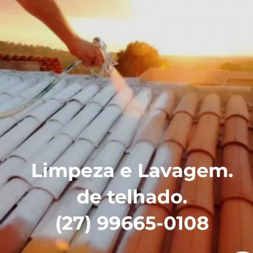 Pintura e lavagens de telhados