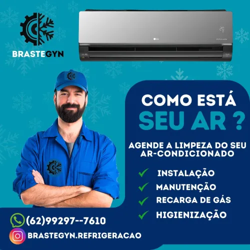 Instalação, limpeza e Manutenção de ar condicionado