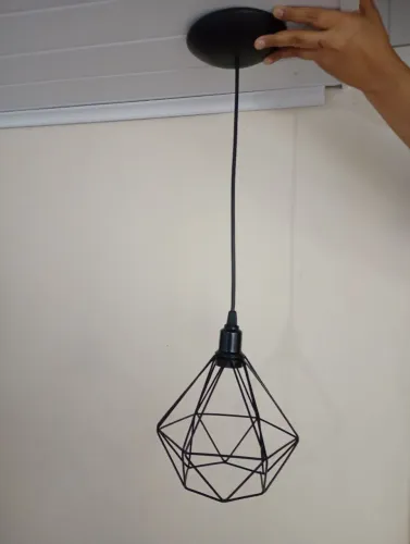 Lustre pendente diamante